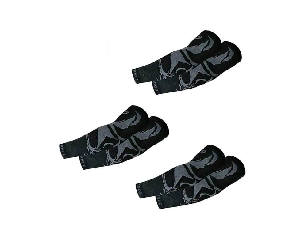 Benicia Multicolor Solid Riding Sleeves ( Set of 3 )     			Benicia Multicolor Solid Riding Sleeves ( Set of 3 )
