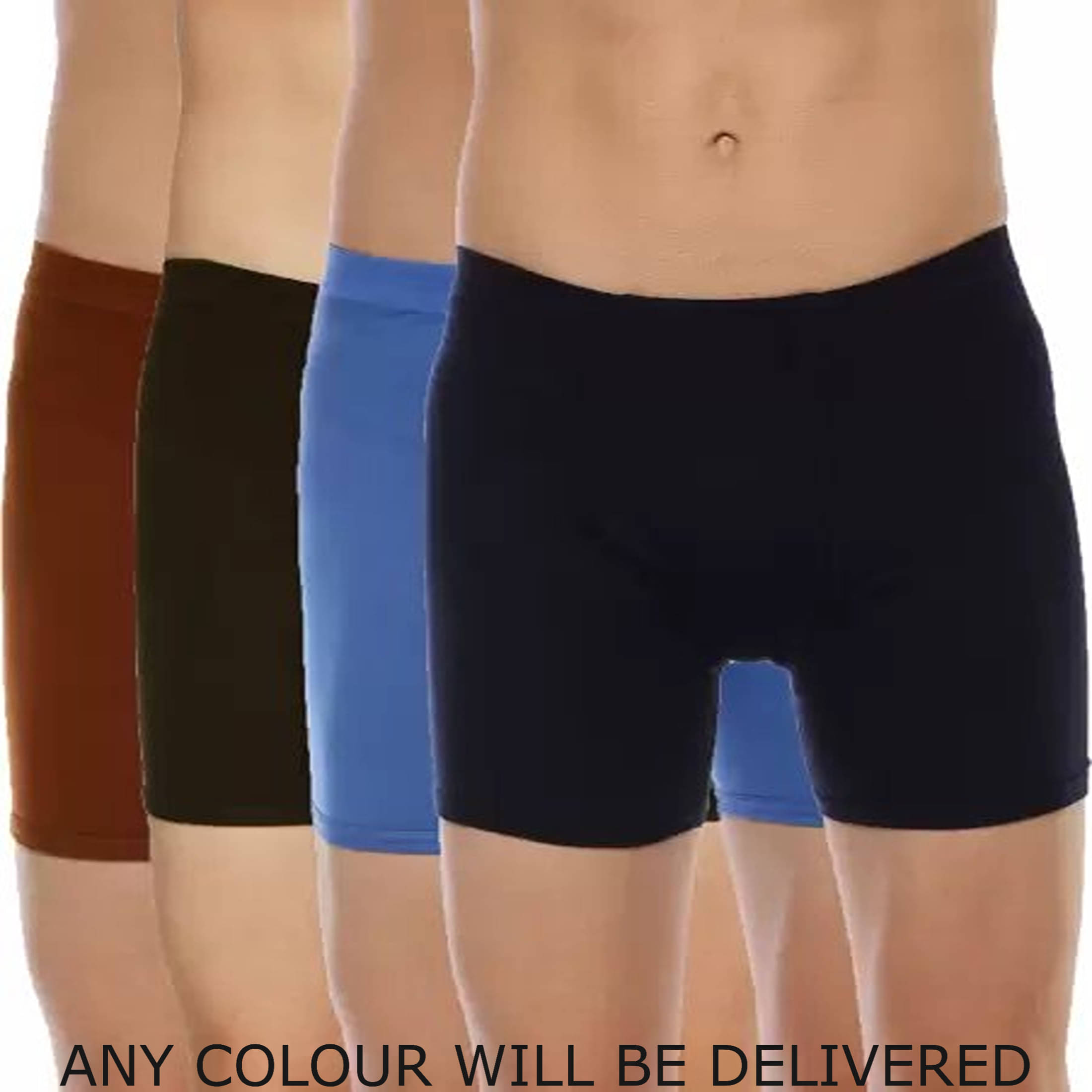 Cavenders Pack of 4 Cotton Blend Trunks For Men's ( Navy Blue )     			Cavenders Pack of 4 Cotton Blend Trunks For Men's ( Navy Blue )