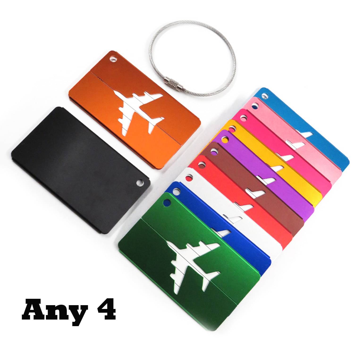     			Flenzy Multi Color Key Chain ( Pack of 4 )