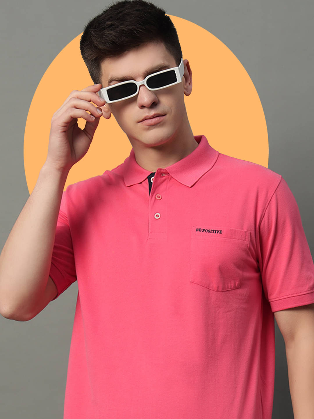 GET GOLF Pack of 1 Cotton Blend Regular Fit Solid Half Sleeves Men's Polo T Shirt ( Pink ) GET GOLF Pack of 1 Cotton Blend Regular Fit Solid Half Sleeves Men's Polo T Shirt ( Pink )