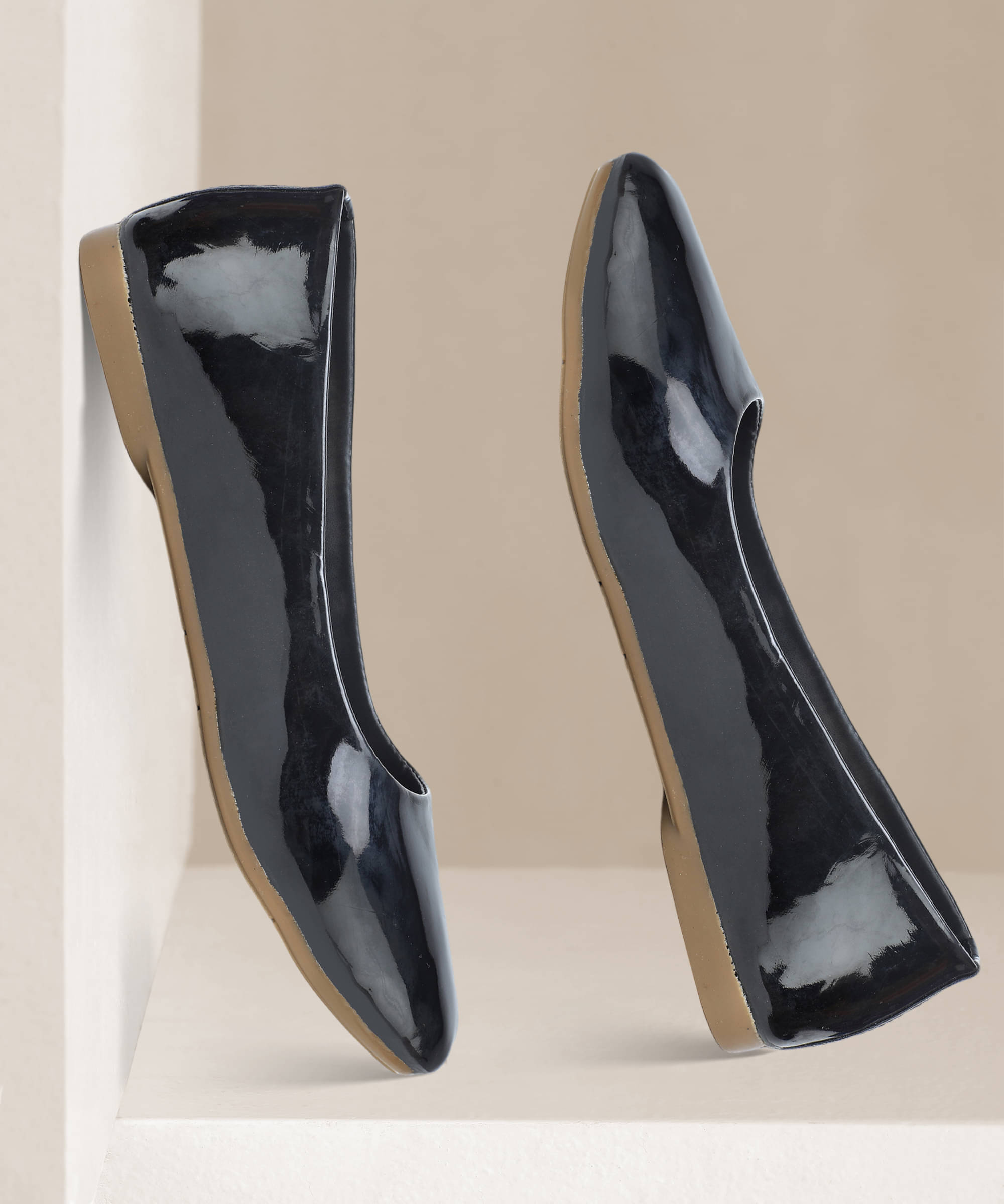     			Moonwalk Black Women's Slip On