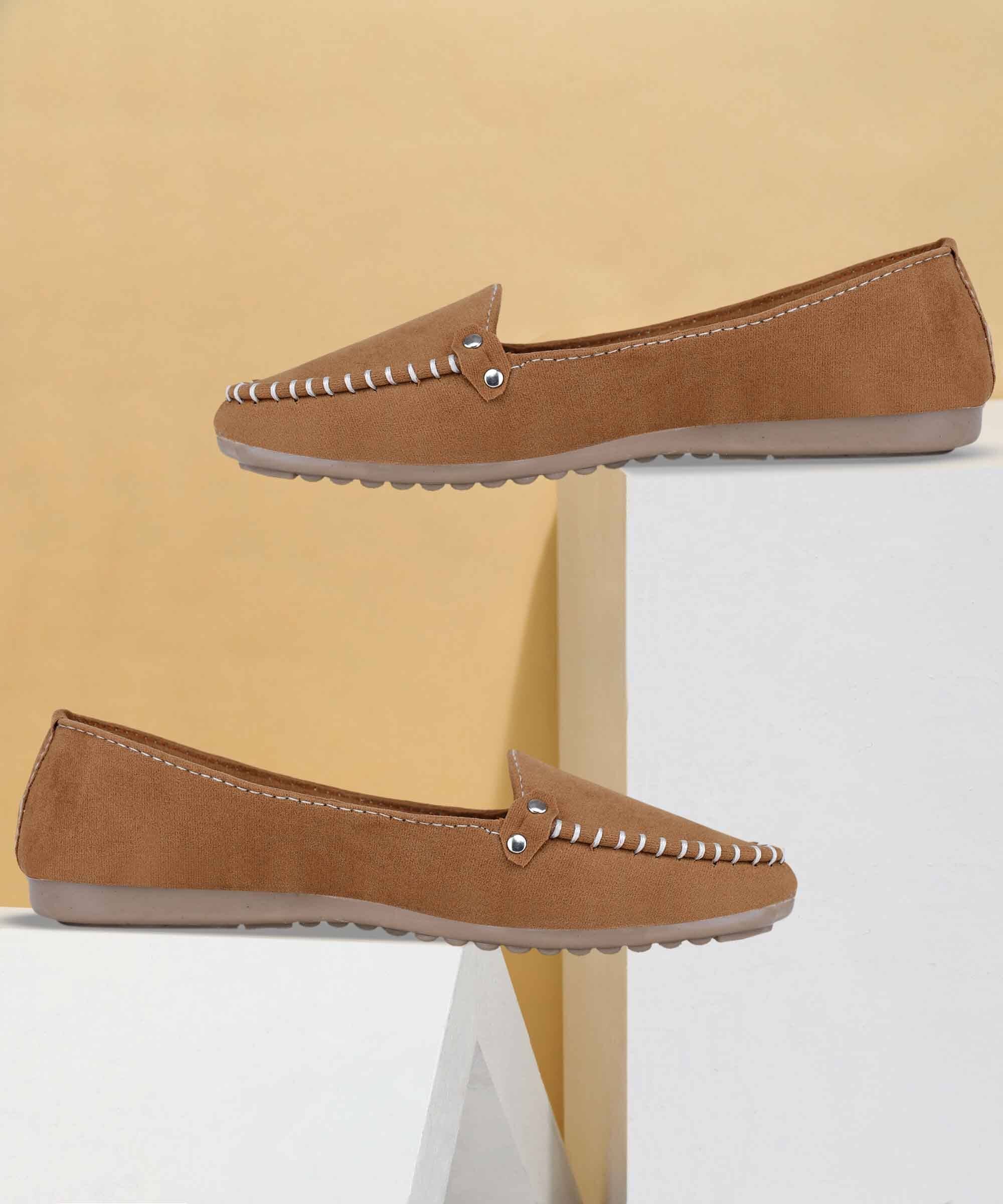     			Moonwalk Tan Women's Slip On
