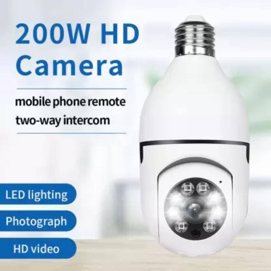     			SKY HUB Panoramc Bulb Camera IP Dome 1920*1080p Camera