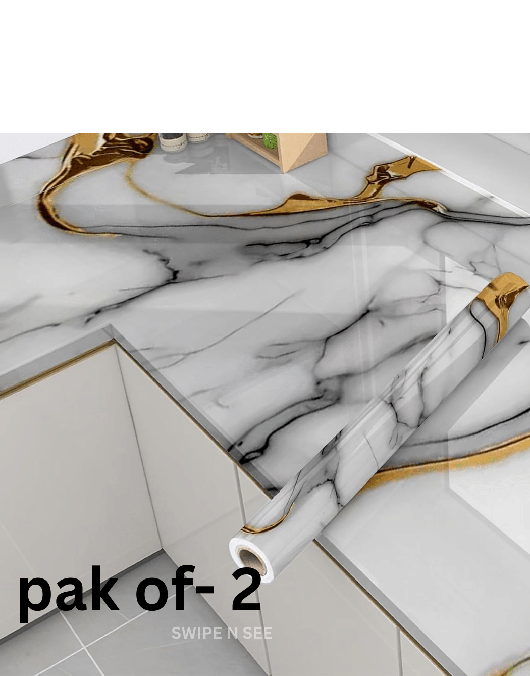 swipe n see Abstract Wallpaper ( 60 x 200 ) cm ( Pack of 2 ) swipe n see Abstract Wallpaper ( 60 x 200 ) cm ( Pack of 2 )