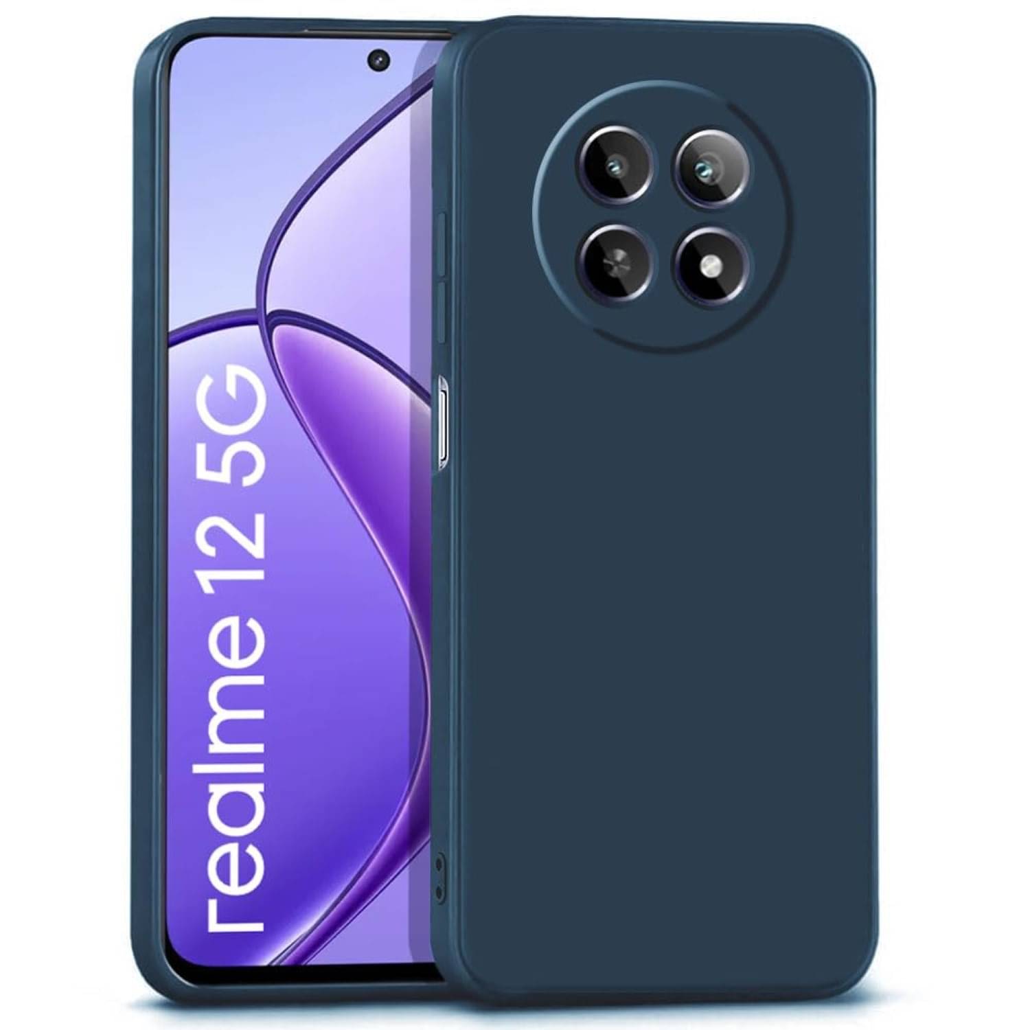     			Case Vault Covers Silicon Soft cases Compatible For Silicon Realme Narzo N65 5G ( )