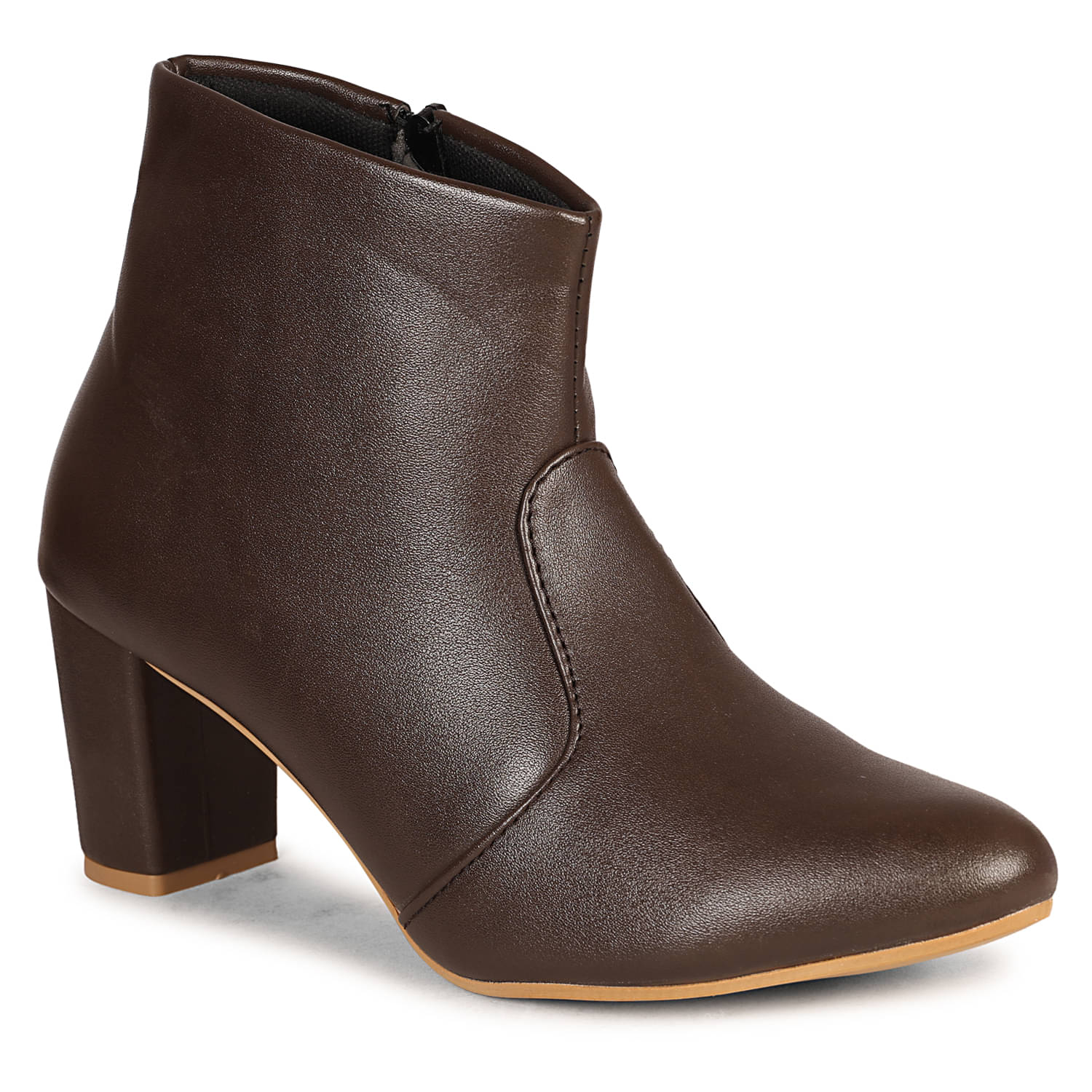     			Commander Shoes Brown Women's Ankle Length Boots