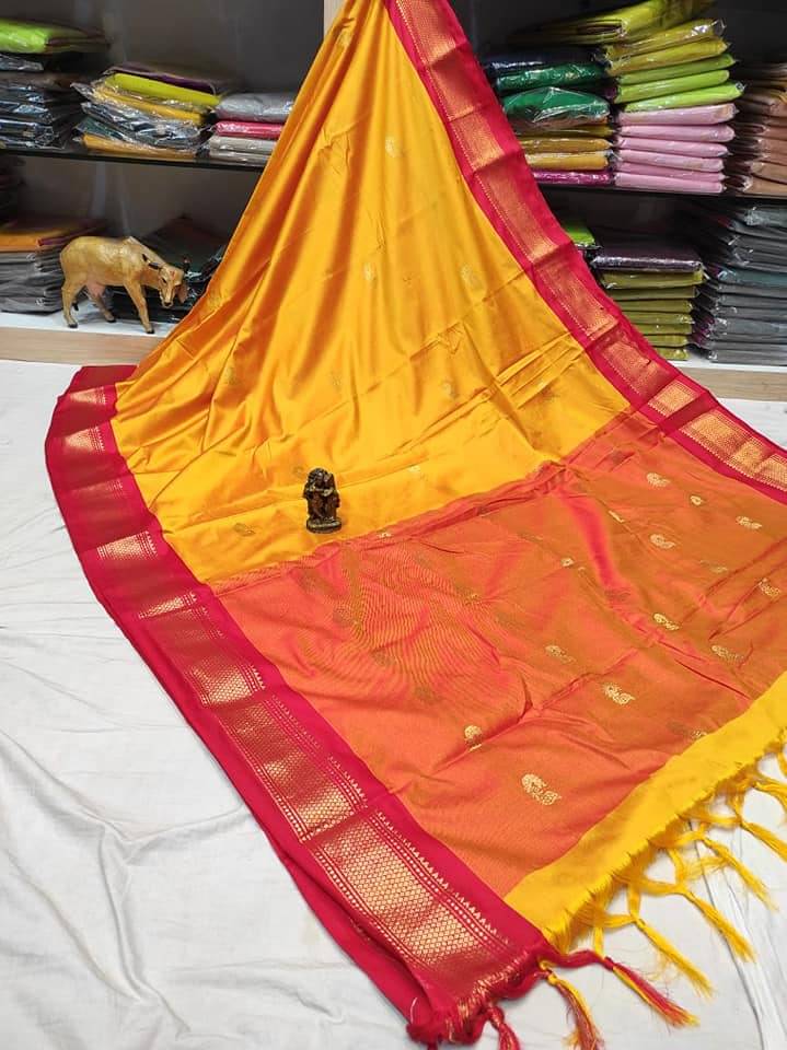 FAB SILK Cotton Silk Woven Saree With Unstitched Blouse Piece ( Multicolor12 )     			FAB SILK Cotton Silk Woven Saree With Unstitched Blouse Piece ( Multicolor12 )