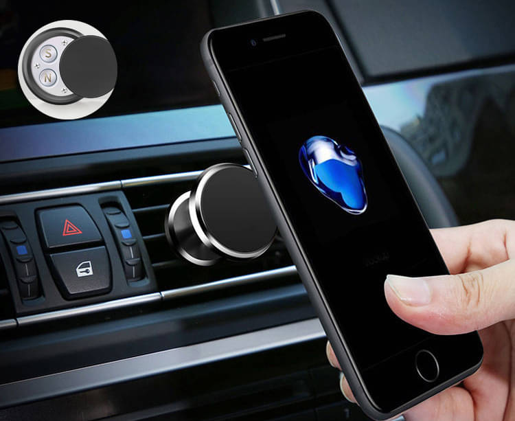 Flenzy Windshield Only Single Clamp Car Mobile Holder - Black Flenzy Windshield Only Single Clamp Car Mobile Holder - Black