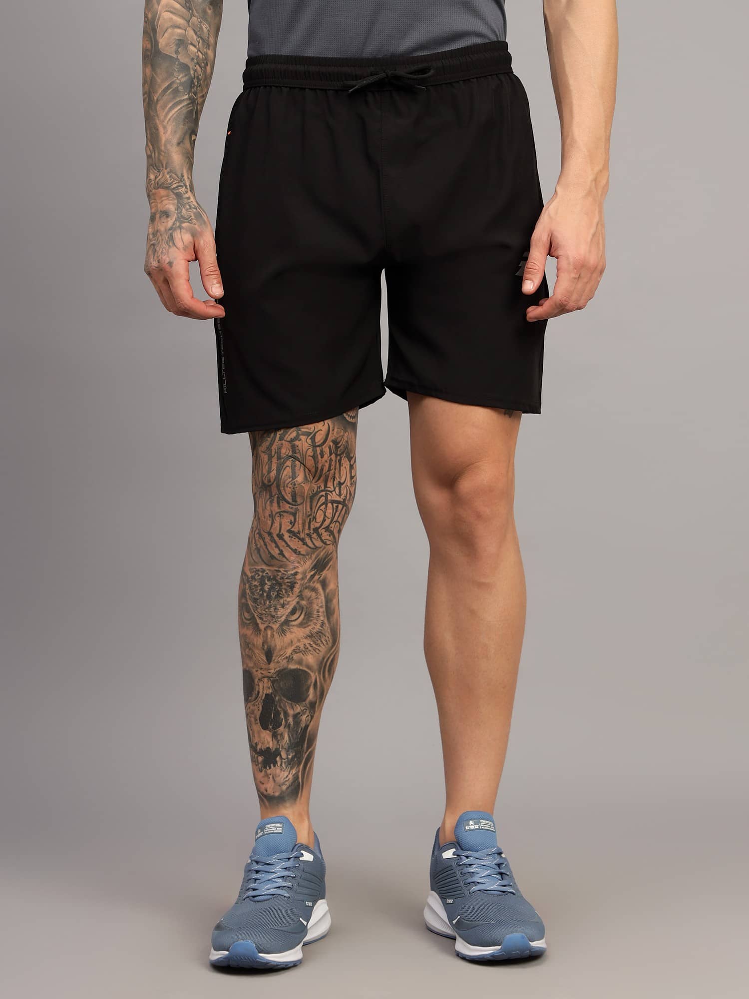 Frencho Black Polyester Men's Shorts ( Pack of 1 ) - Shorts | Buy online on ZillyBuy