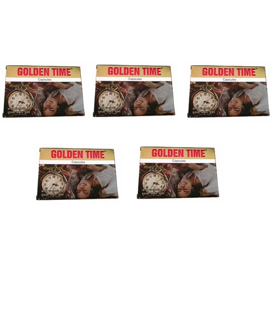    			G & G Pharm@cy Golden Time Capsules 10no.s Pack of 5