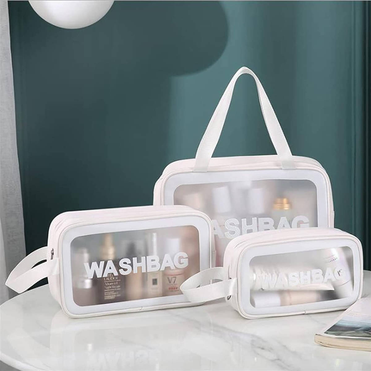 GEEO Multicolor Toiletry Bag,Travel Kit Bag,Cosmetic Bag GEEO Multicolor Toiletry Bag,Travel Kit Bag,Cosmetic Bag