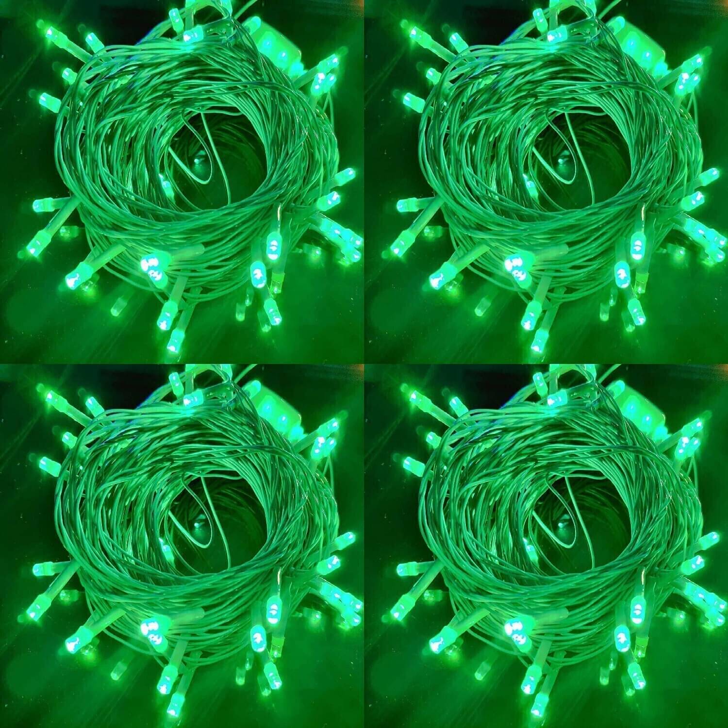     			HOME DELIGHT Green 10Mtr String Light ( Pack of 4 )
