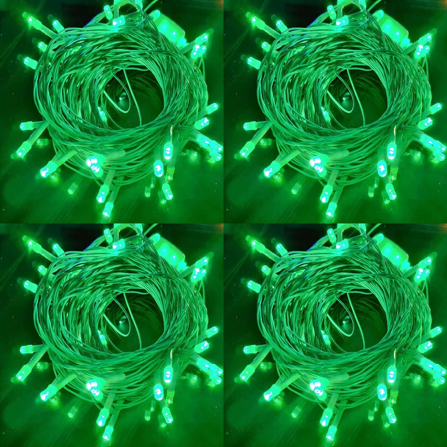     			HOME DELIGHT Green 12M String Light ( Pack of 4 )