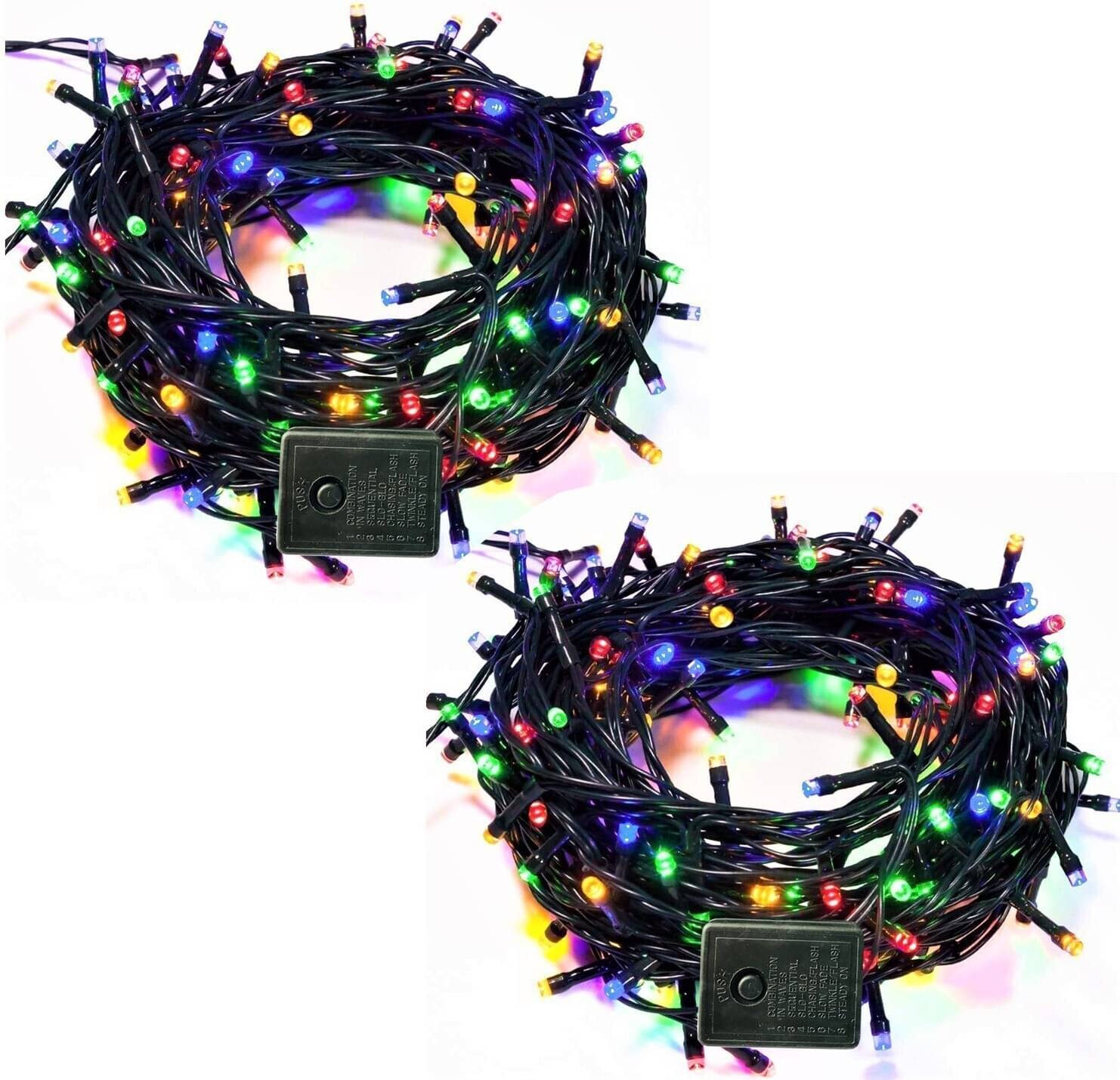     			HOME DELIGHT Multicolor 12M String Light ( Pack of 2 )