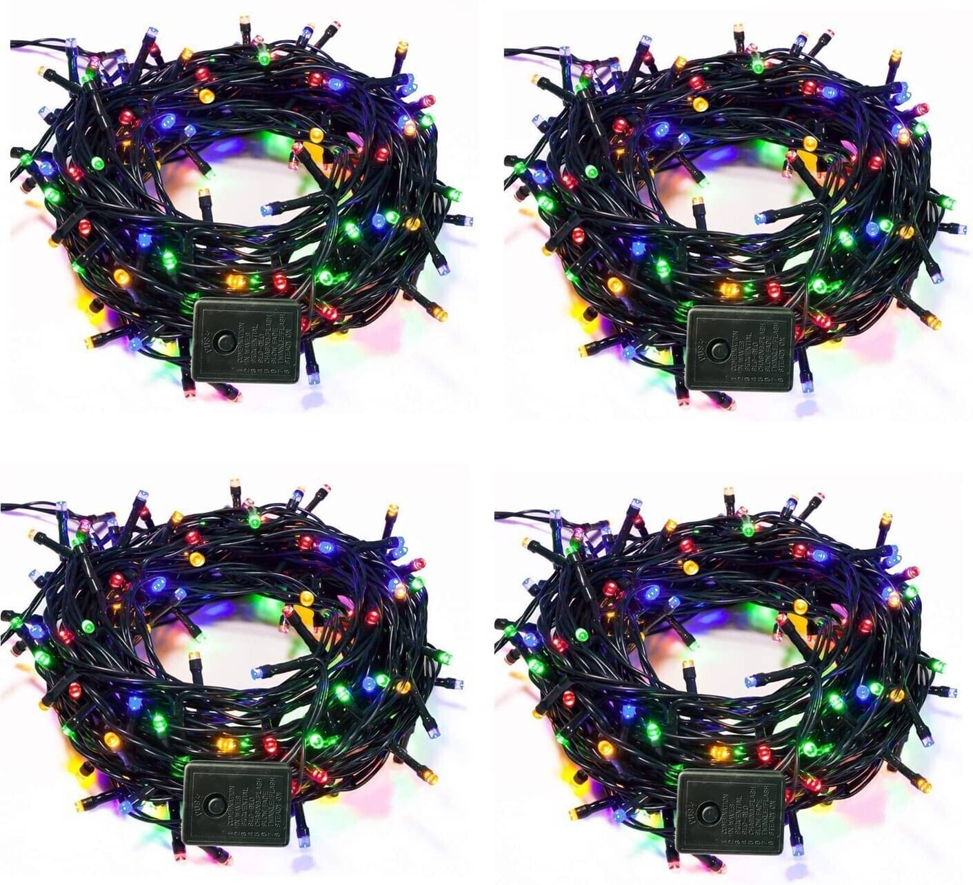     			HOME DELIGHT Multicolor 7.5M String Light ( Pack of 4 )