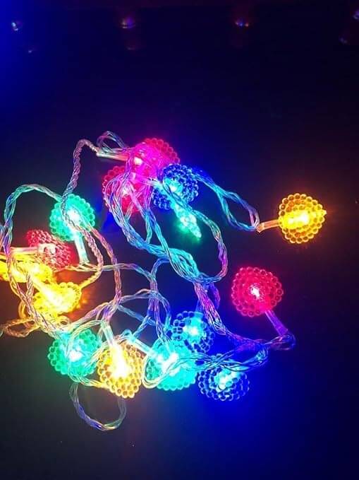     			HOME DELIGHT Red 4M String Light ( Pack of 1 )