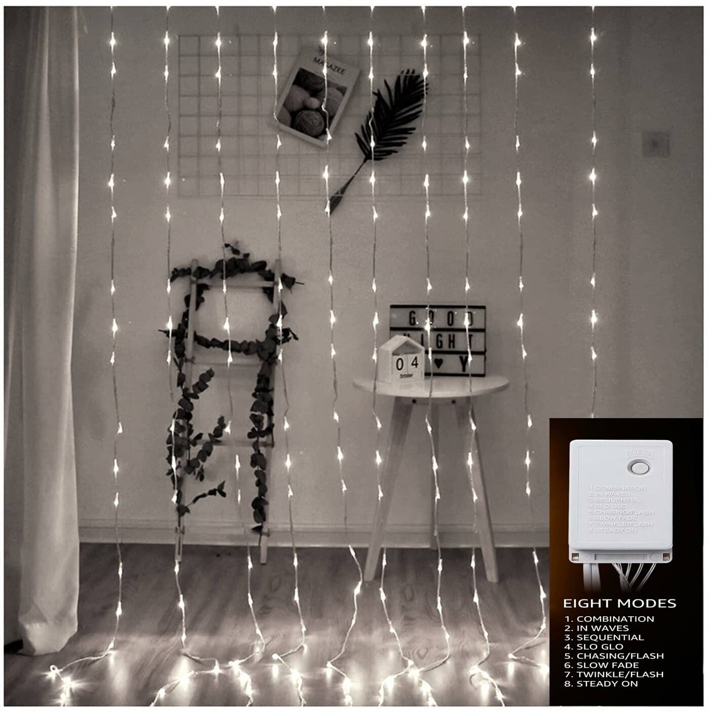     			HOME DELIGHT White 3Mtr String Light ( Pack of 1 )