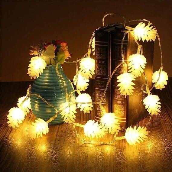     			HOME DELIGHT Yellow 4M String Light ( Pack of 1 )