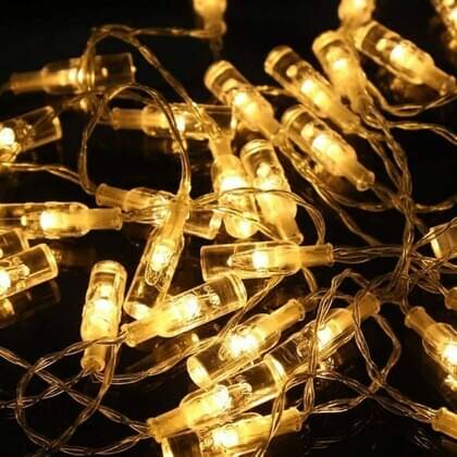     			HOME DELIGHT Yellow 4M String Light ( Pack of 1 )