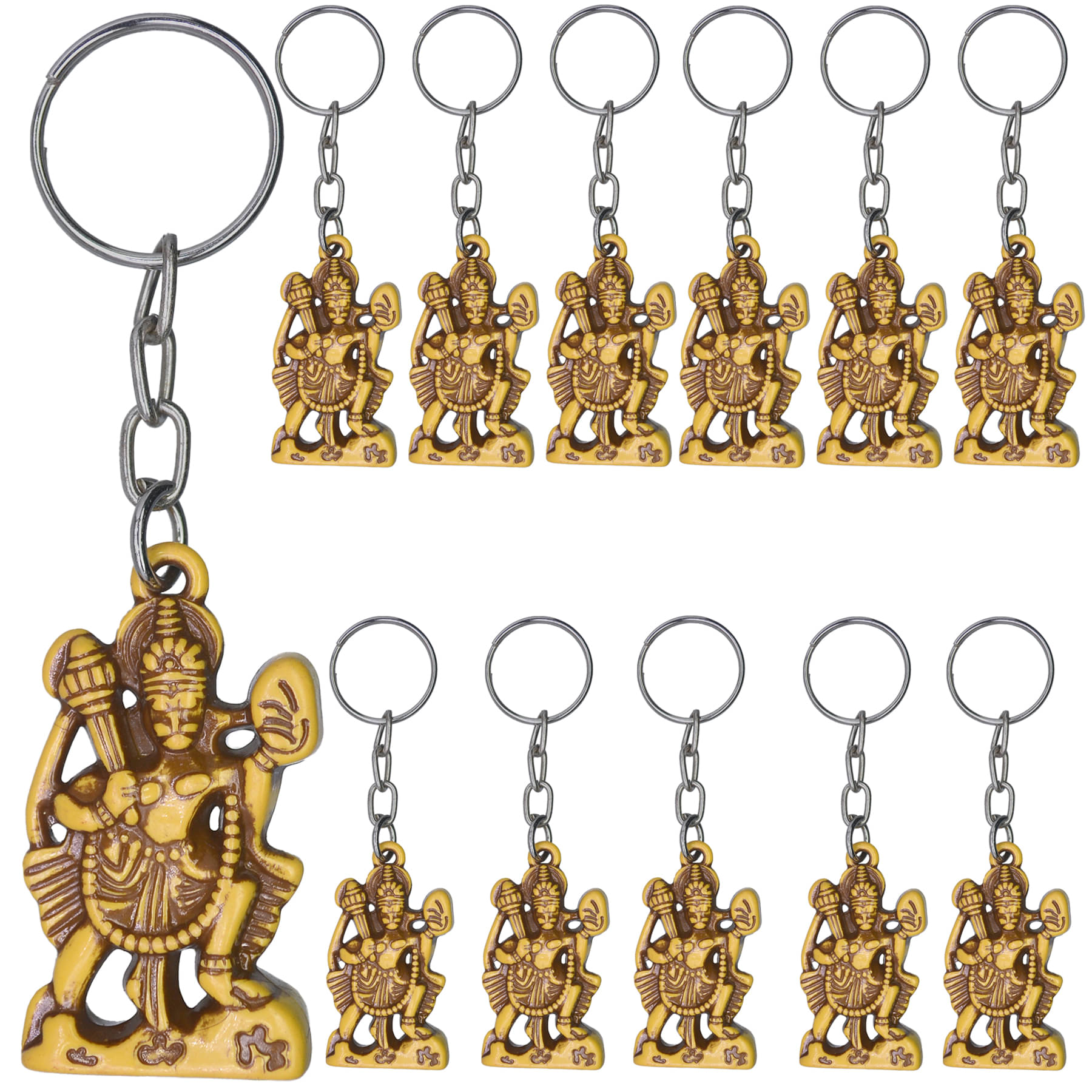 JMALL Gold Men's Regular Keychain ( Pack of 10 & more ) JMALL Gold Men's Regular Keychain ( Pack of 10 & more )