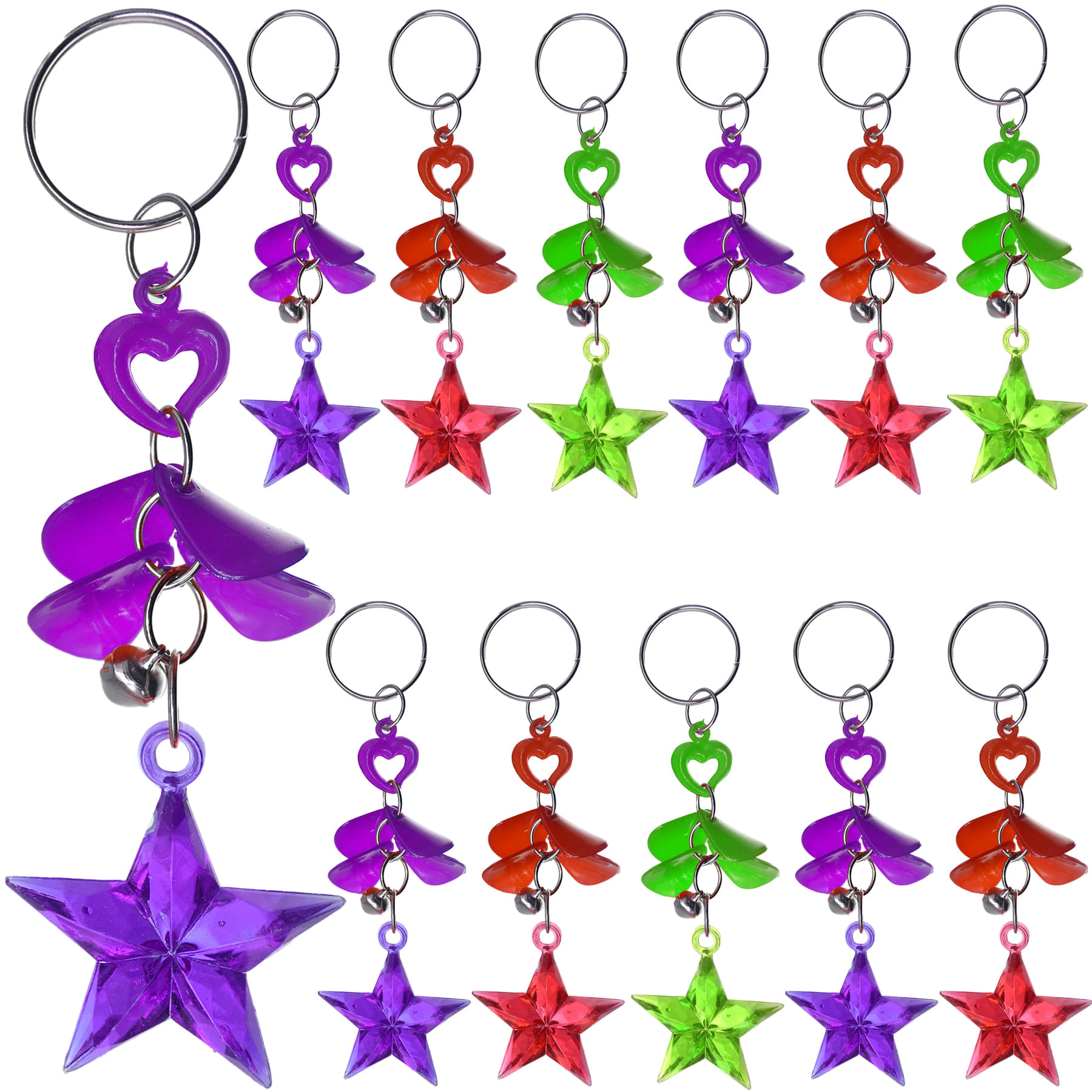 JMALL Multicolor Men's Regular Keychain ( Pack of 10 & more ) JMALL Multicolor Men's Regular Keychain ( Pack of 10 & more )
