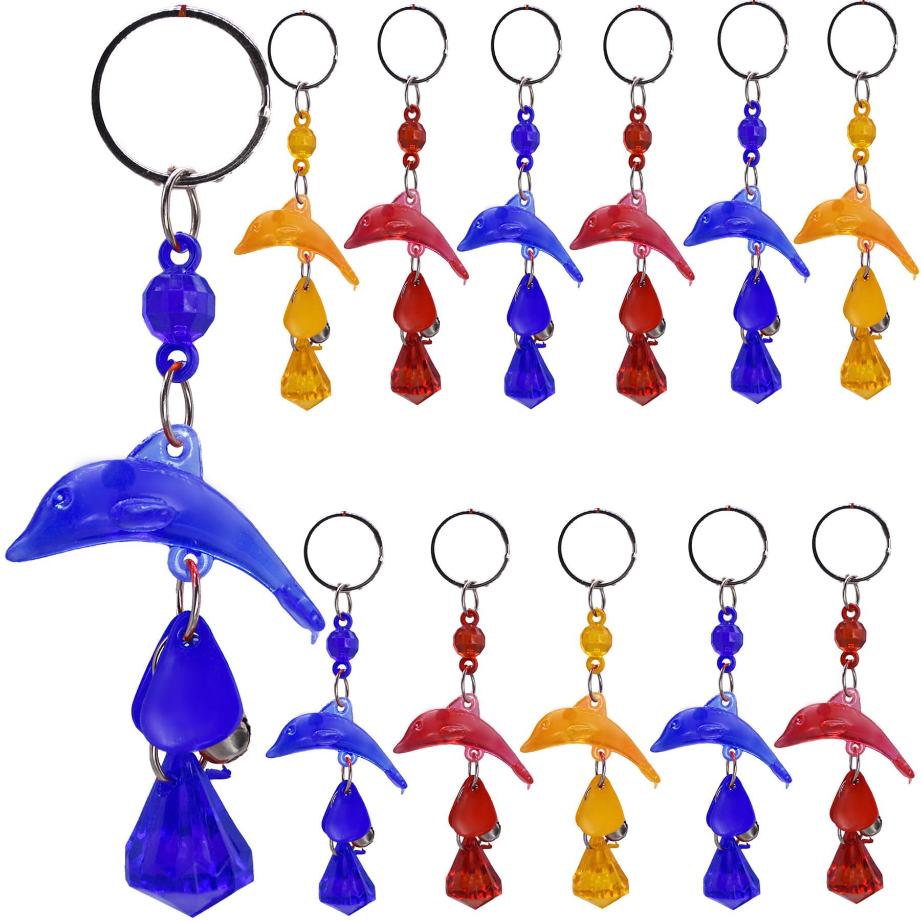    			JMALL Multicolor Men's Regular Keychain ( Pack of 10 & more )