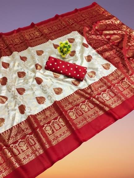     			Kanooda Prints Art Silk Printed Saree With Unstitched Blouse Piece ( Multicolor )