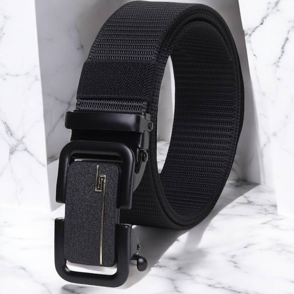     			Kastner - Black Nylon Men's Casual Belt ( Pack of 1 )