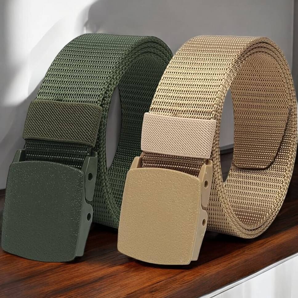 Kastner - Multicolor Nylon Men's Casual Belt ( Pack of 2 ) Kastner - Multicolor Nylon Men's Casual Belt ( Pack of 2 )