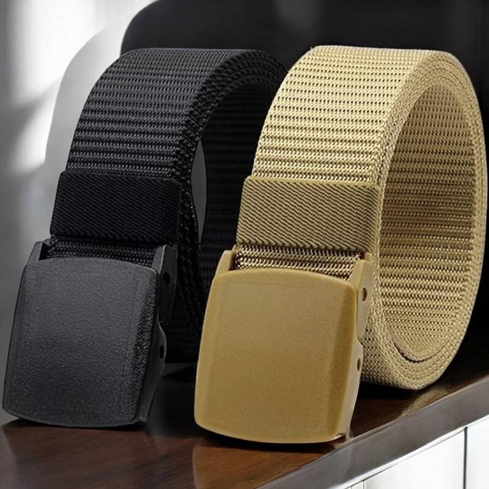 Kastner - Multicolor Nylon Men's Casual Belt ( Pack of 2 ) Kastner - Multicolor Nylon Men's Casual Belt ( Pack of 2 )