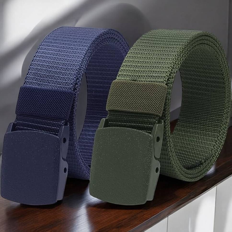     			Kastner - Multicolor Nylon Men's Casual Belt ( Pack of 2 )