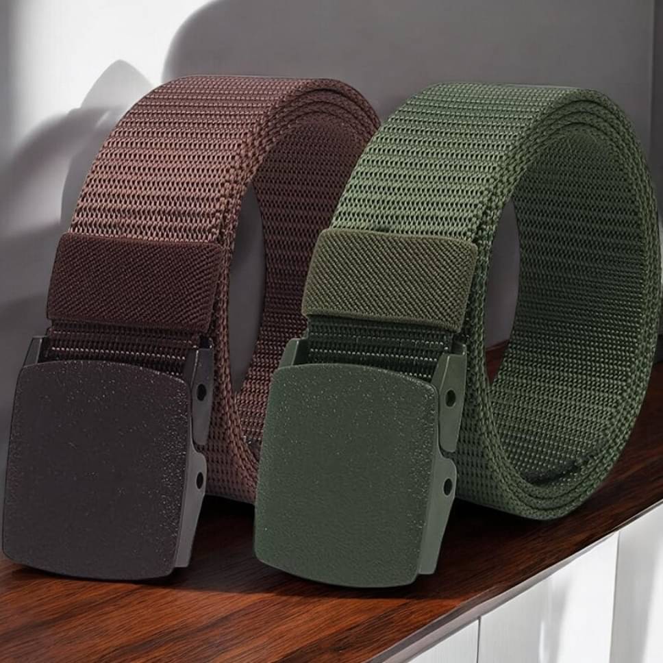 Kastner - Multicolor Nylon Men's Casual Belt ( Pack of 2 ) Kastner - Multicolor Nylon Men's Casual Belt ( Pack of 2 )