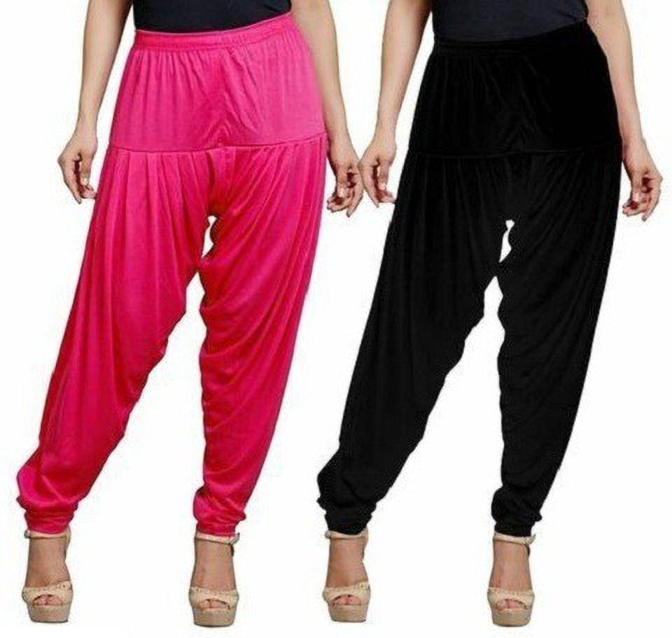     			OuterWear Pack of 1 Viscose Women's Patiala ( Multicolor )