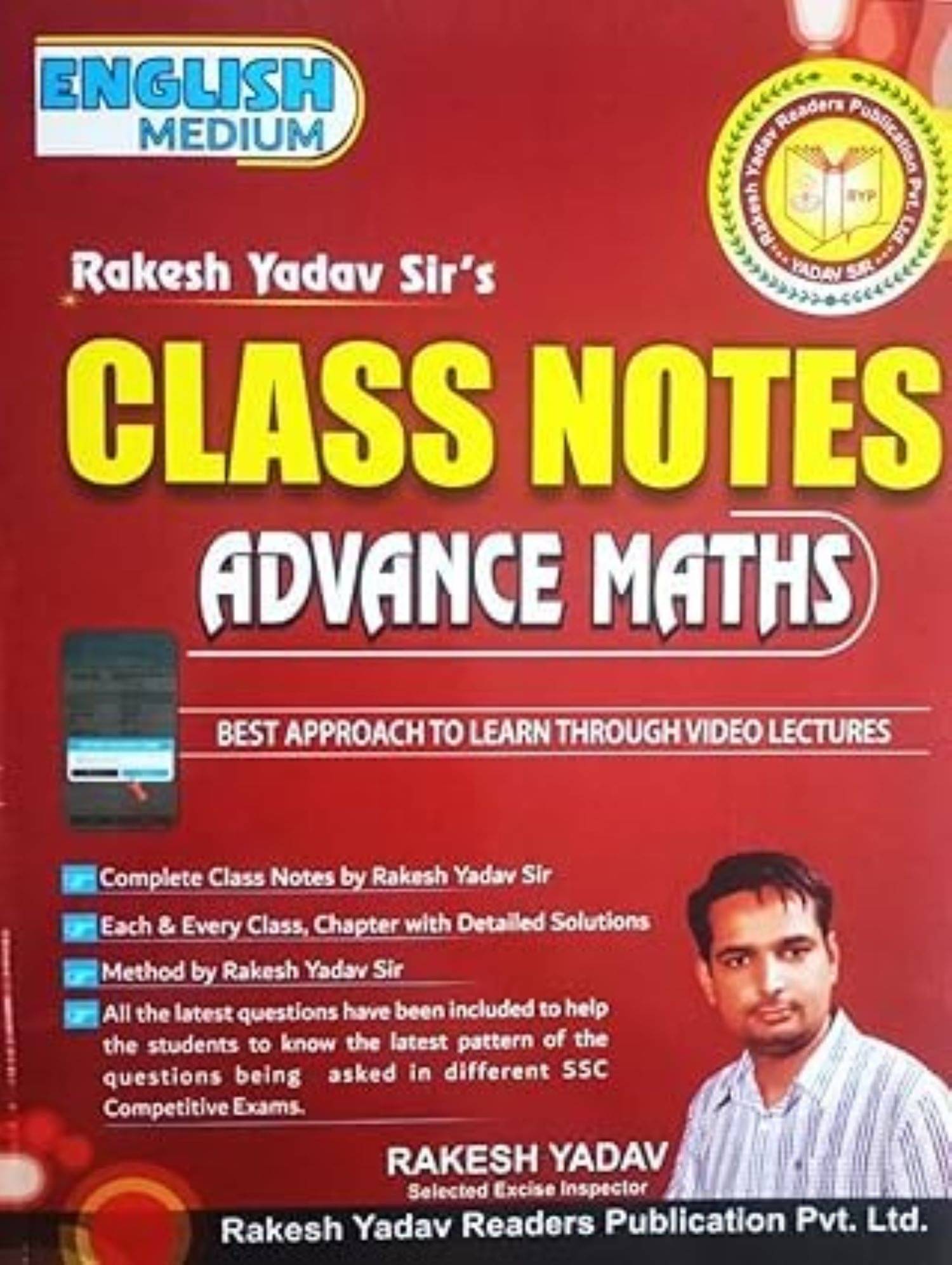 RAKESH YADAV CLASS NOTES ADANCE MATHS IN ENGLISH NEW RAKESH YADAV CLASS NOTES ADANCE MATHS IN ENGLISH NEW