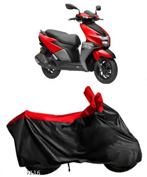     			RONISH Bike Body Cover for TVS TVS Ntorq 125 ( Pack of 1 ) , Red