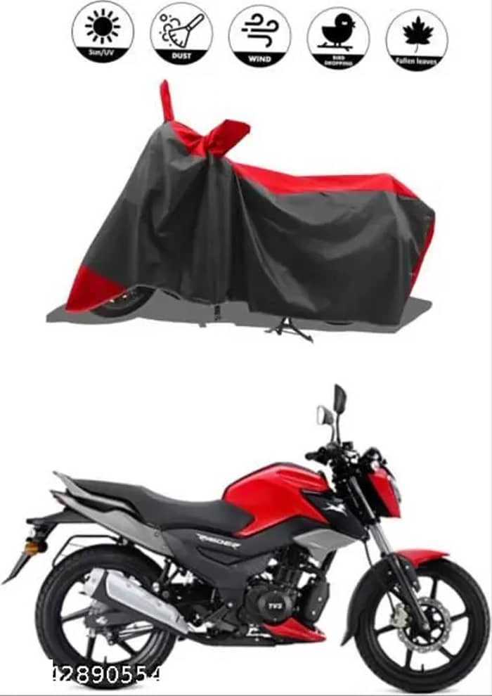 RONISH Bike Body Cover for TVS Raider ( Pack of 1 ) , Red