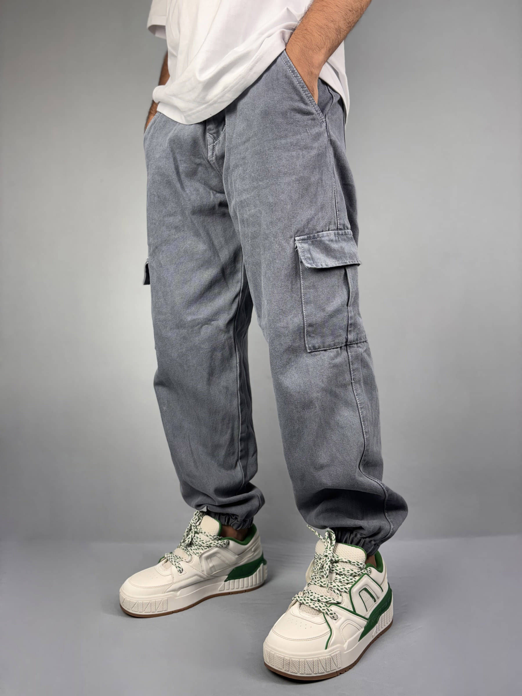     			Styzon Jogger Men's Jeans - Grey ( Pack of 1 )