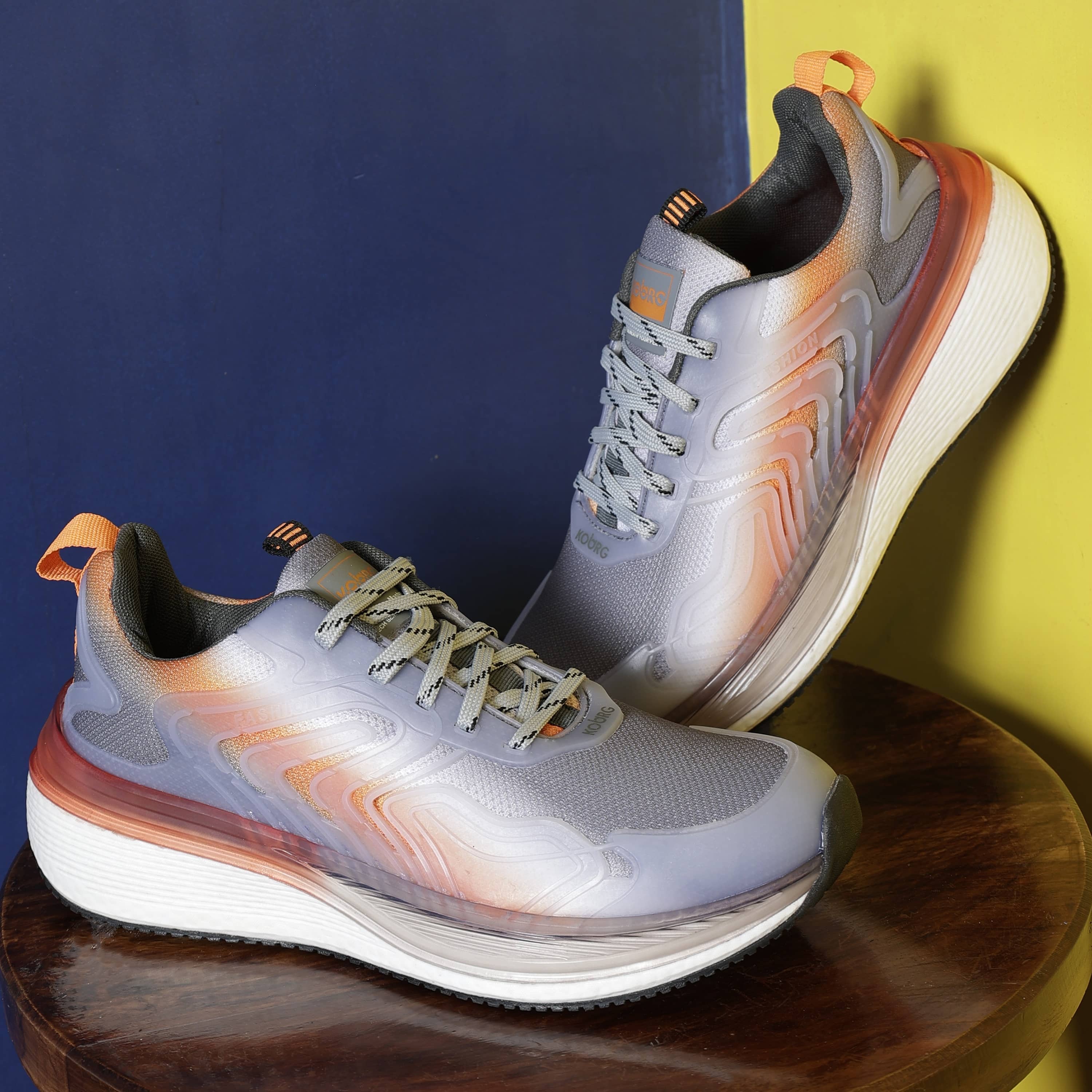 koburg White Men's Sports Running Shoes - Sports Shoes | Buy online on ZillyBuy