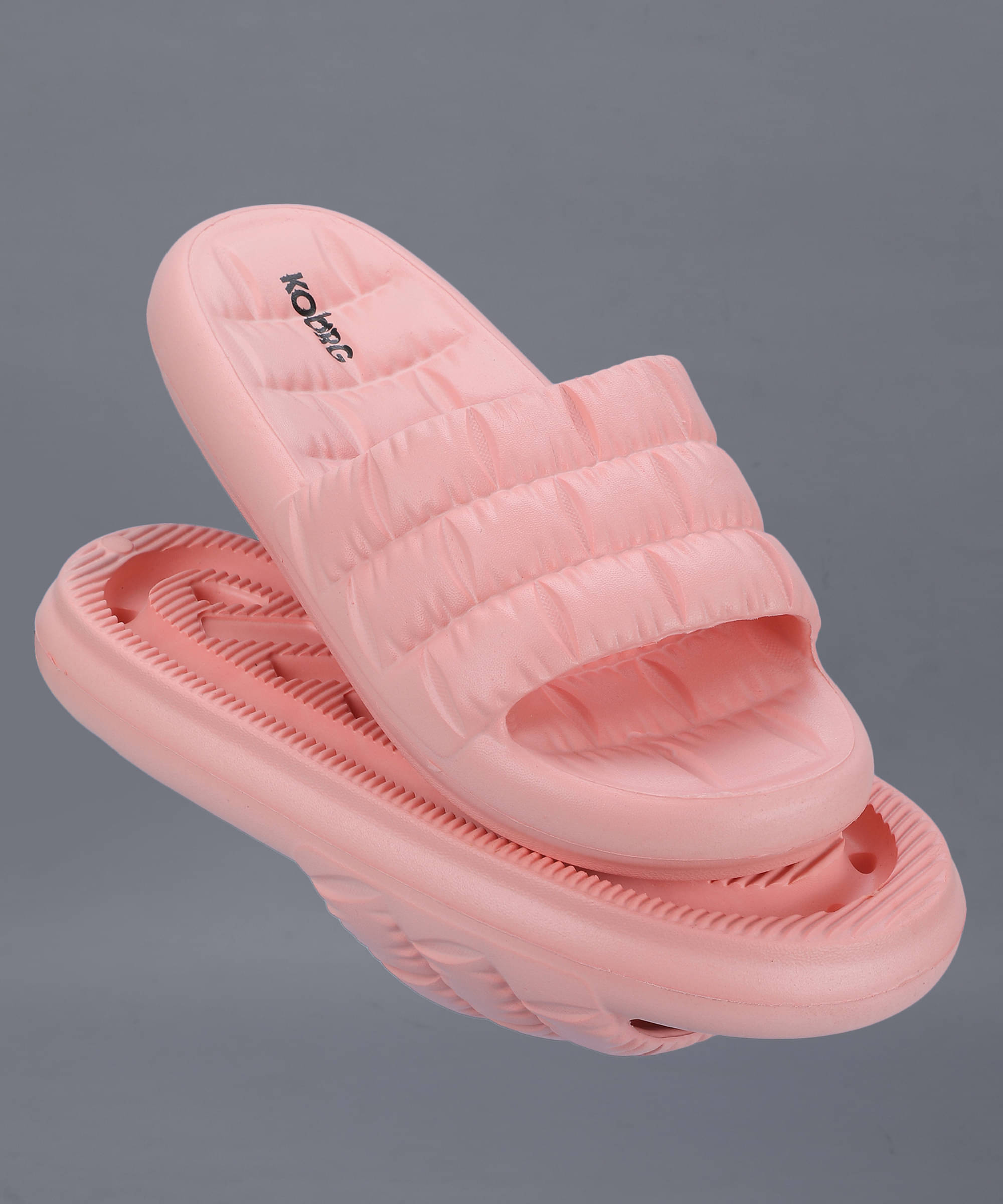     			koburg Pink Women's Slide Flip Flop