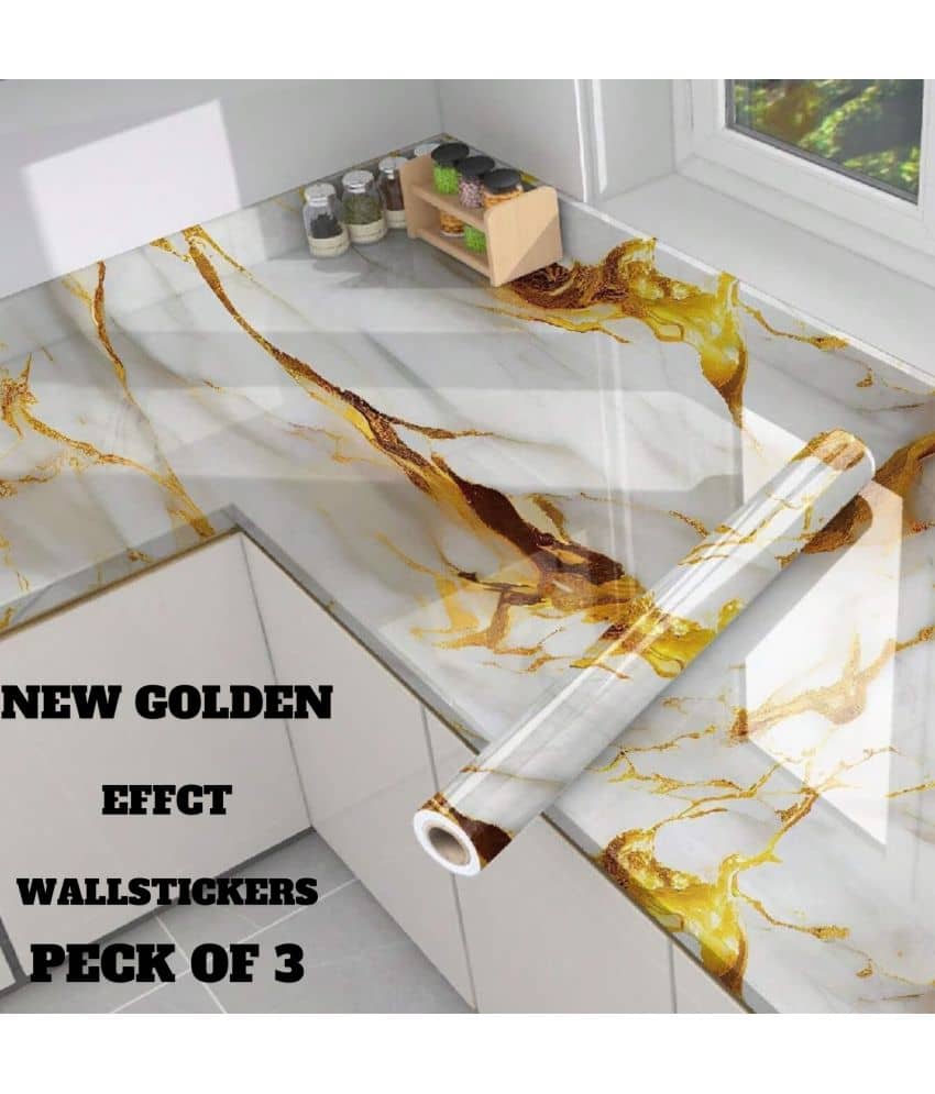 swipe n see Abstract Wallpaper ( 60 x 200 ) cm ( Pack of 3 )