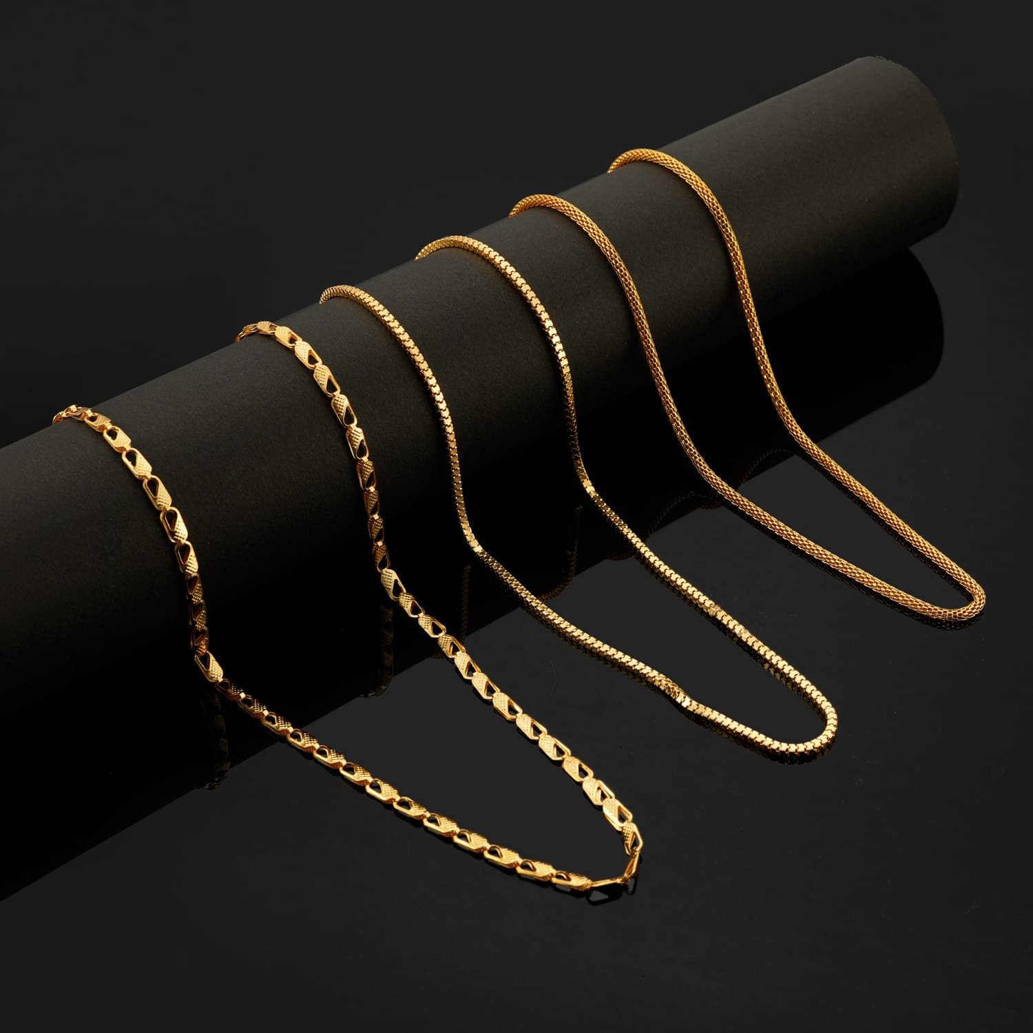 Astrodidi Gold Plated Chain ( Set of 3 ) Astrodidi Gold Plated Chain ( Set of 3 )