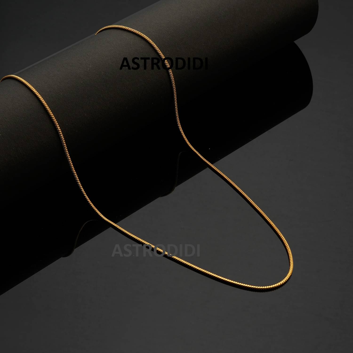     			Astrodidi Gold Plated Chain ( Set of 1 )