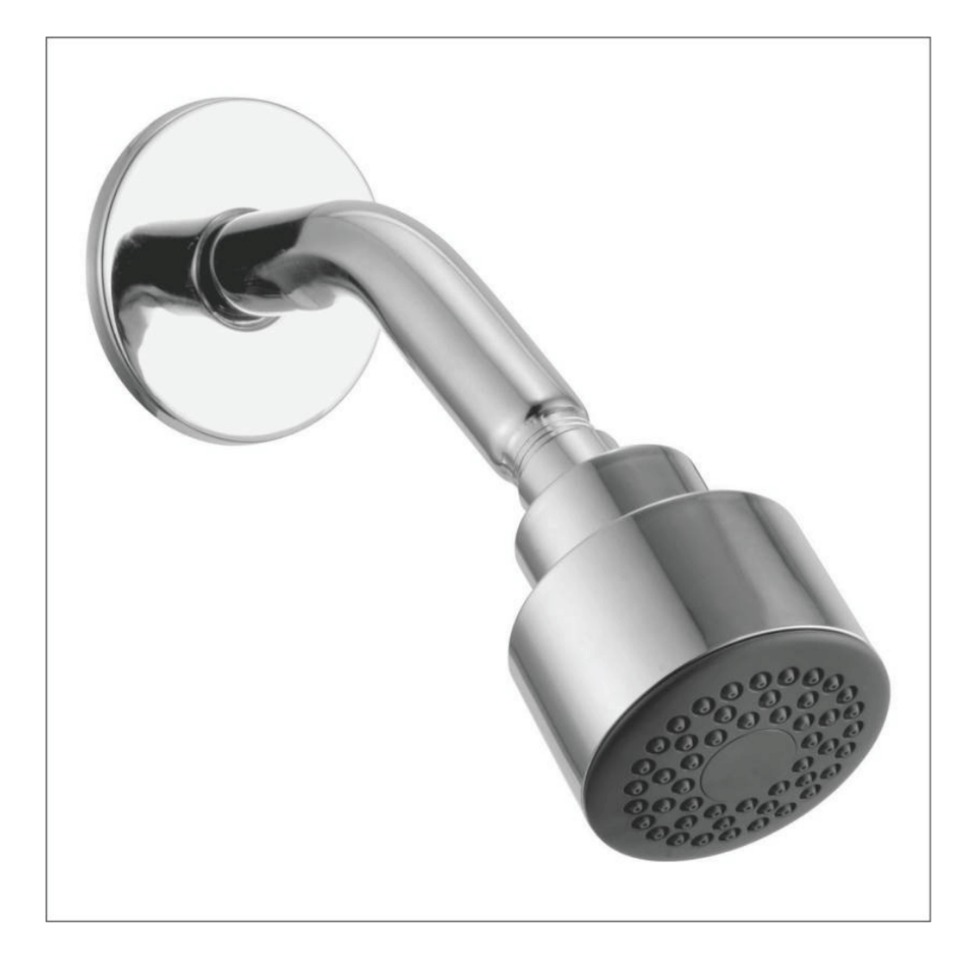 COSWARE 3" Black Nozzle Shower with 7" SS Arm Plastic (ABS) Overhead Shower COSWARE 3" Black Nozzle Shower with 7" SS Arm Plastic (ABS) Overhead Shower