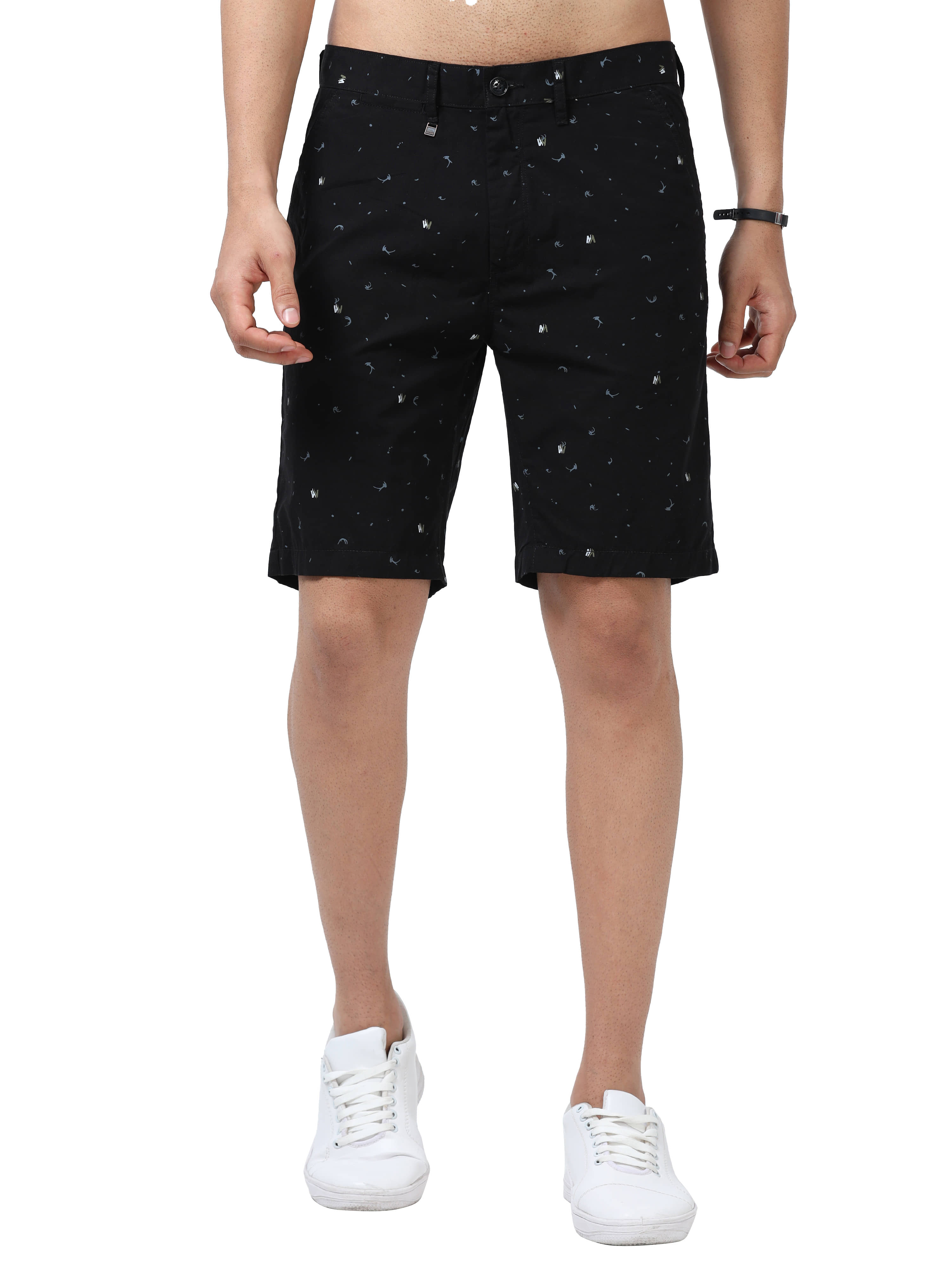 Cool Colors Black Cotton Men's Shorts ( Pack of 2 ) - Shorts | Buy online on ZillyBuy
