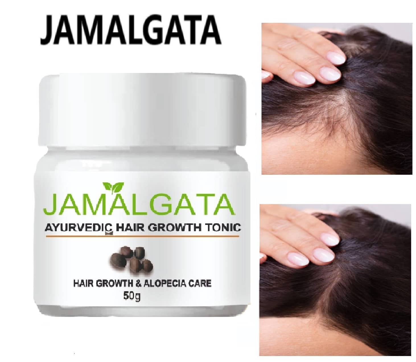 GABANA Jamalgata Hair Growth Powder  For Prevents Hair Regrowth  50 gm