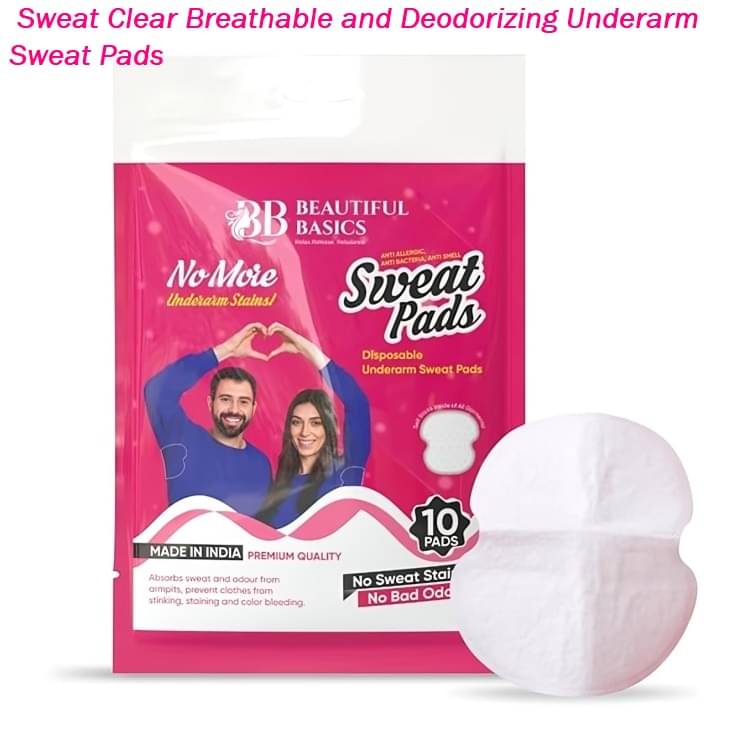 Sweat Pads For Underarms Disposable Highly Absorbent Sweat Pads (pack of 1) Sweat Pads For Underarms Disposable Highly Absorbent Sweat Pads (pack of 1)