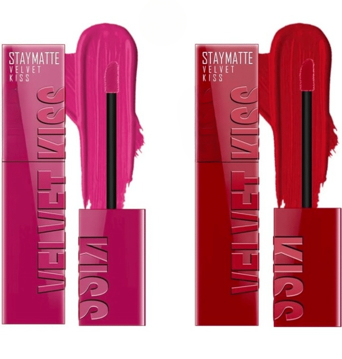     			Guriya Red Matte Lip Gloss 100