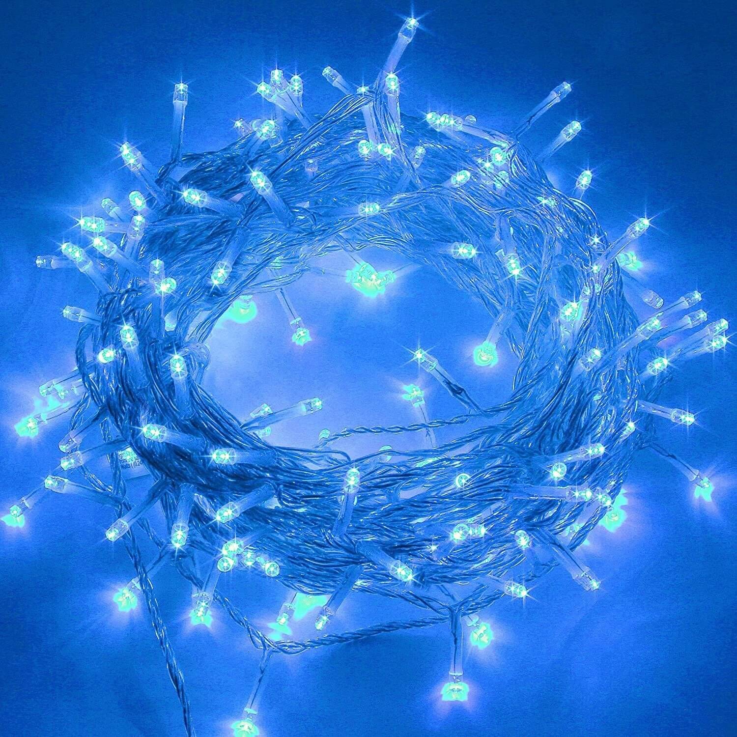    			HOME DELIGHT Blue 12M String Light ( Pack of 1 )