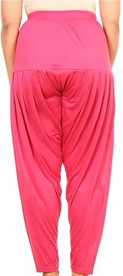     			OuterWear Pack of 1 Viscose Women's Patiala ( Pink )