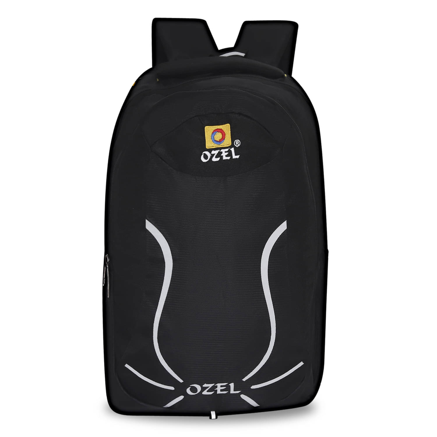     			Ozel Bag 25 Ltrs Polyester Backpack *For Boys & Girls ( Black )